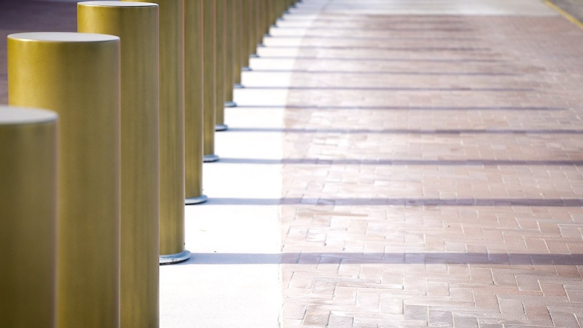 Brass cast bollards