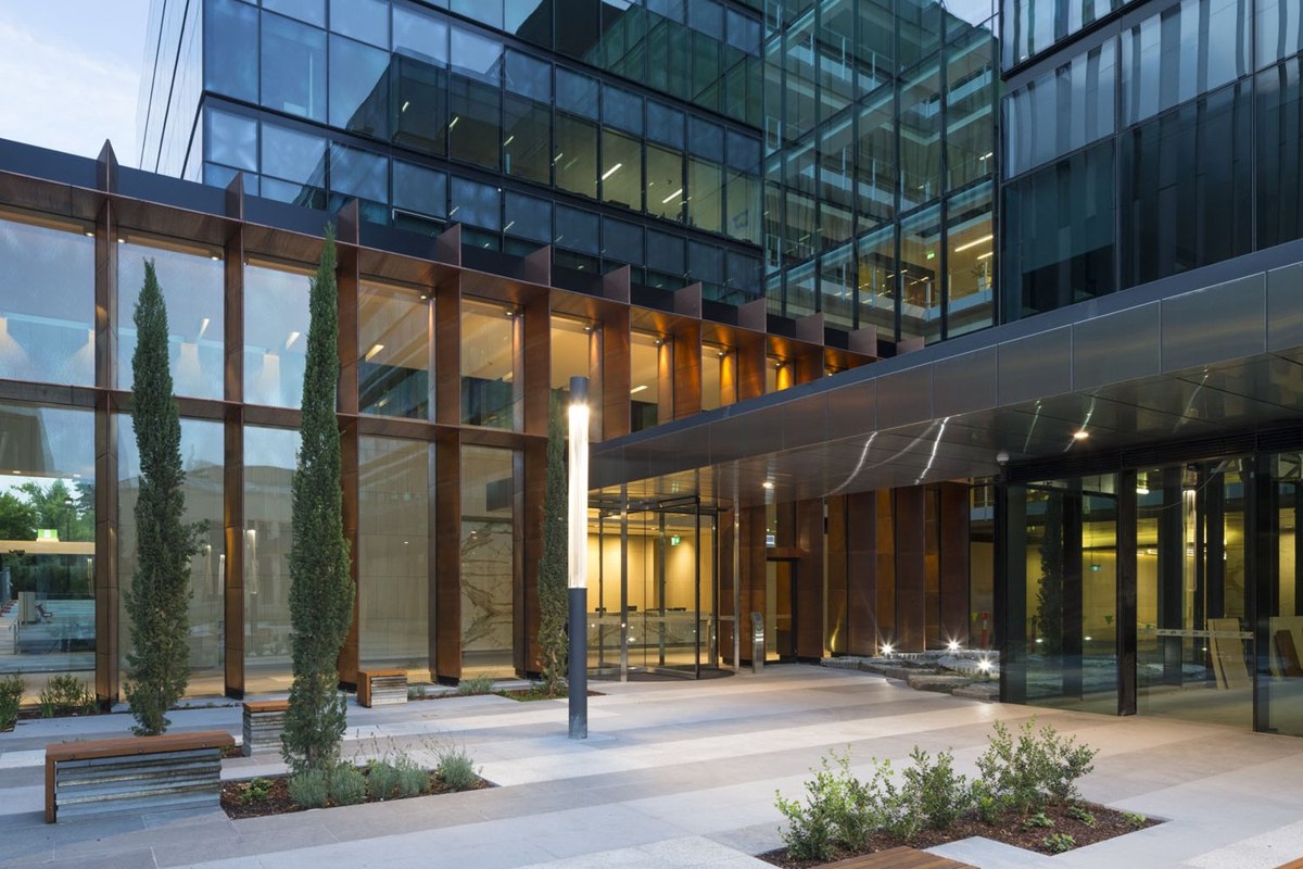 Copper — Brown Florentine Sheet Metal Facade