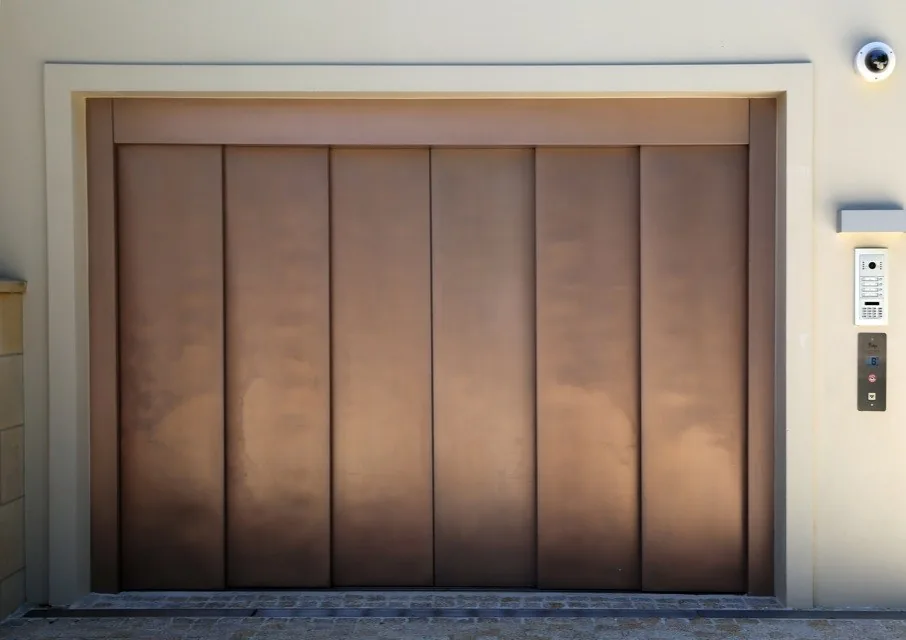 Rose Alloy Garage Door — Rose Alloy Smooth