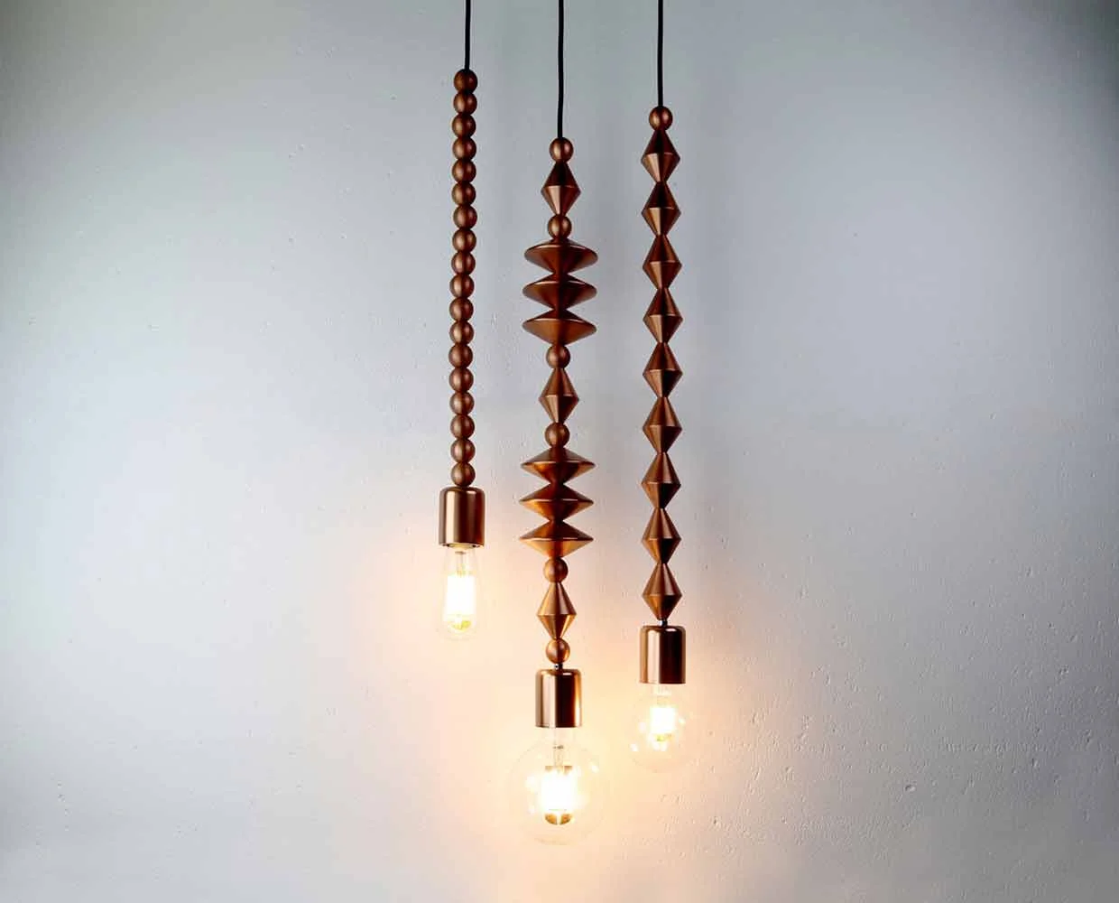 Coco Reynolds - Beads Pendants | Copper Smooth