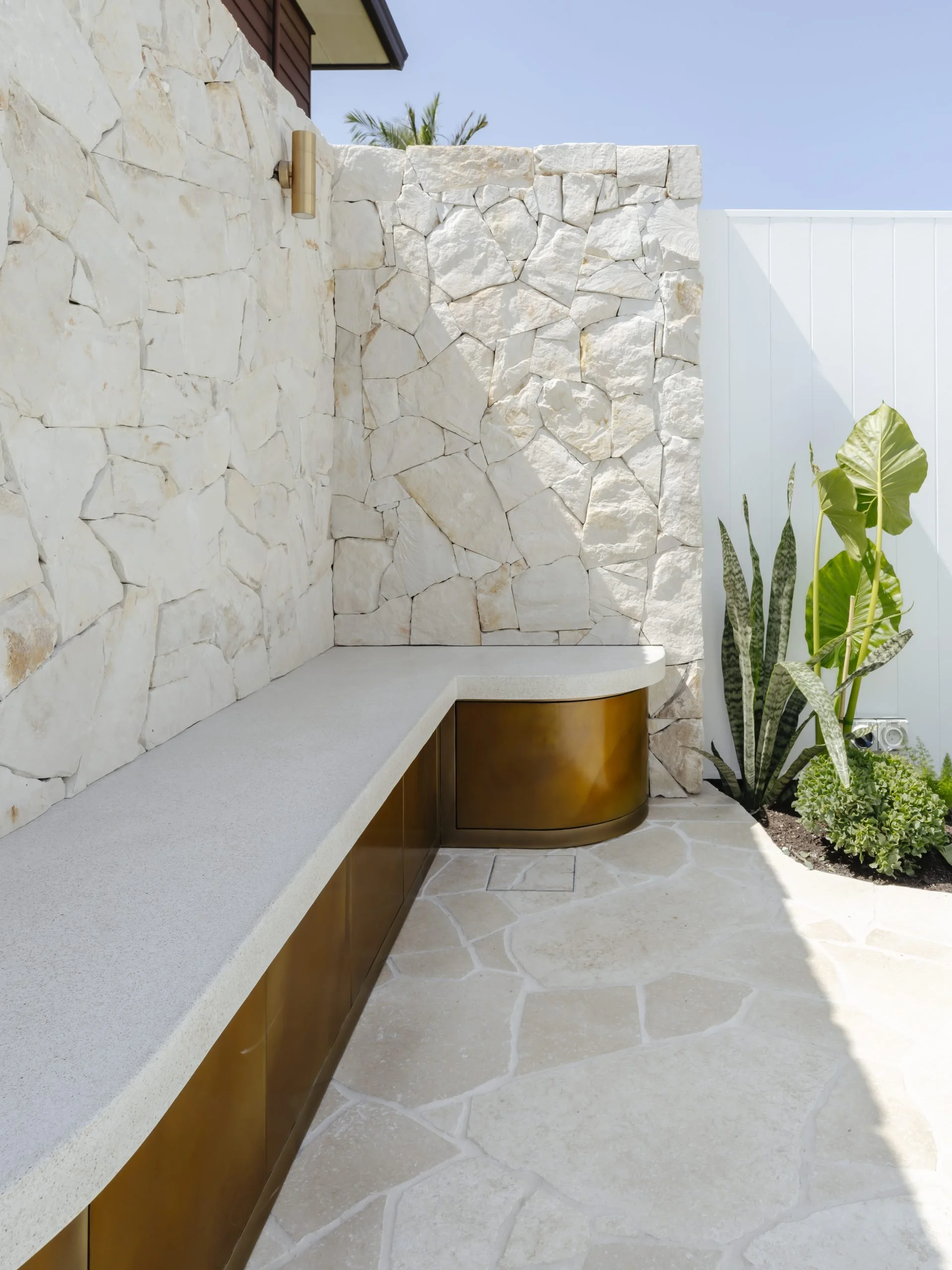 Loftus Residence-Brass Pearl