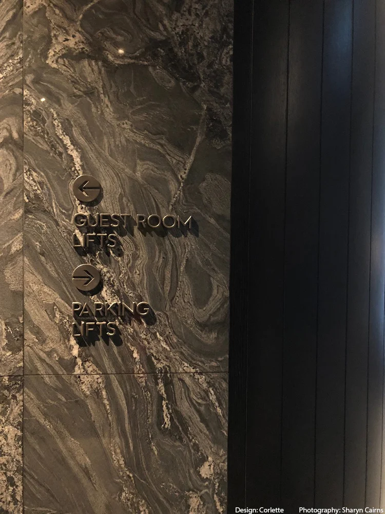 W Hotel | Nickel Cast Florentine