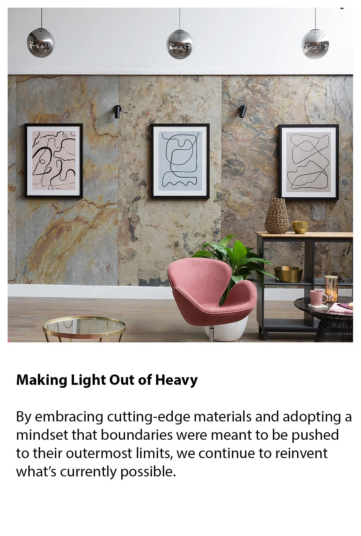 Making Light out of Heavy