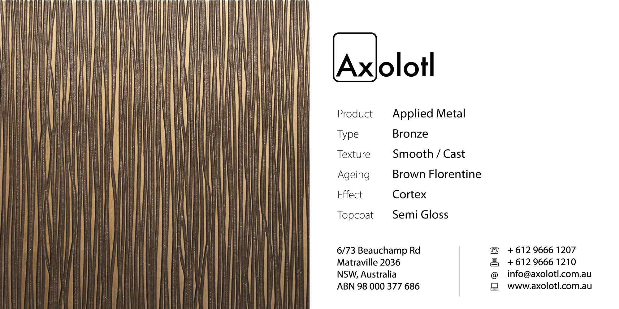 Bronze — Brown Florentine Cortex