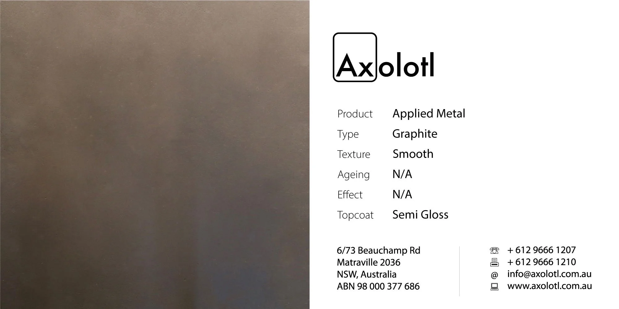 Graphite Smooth