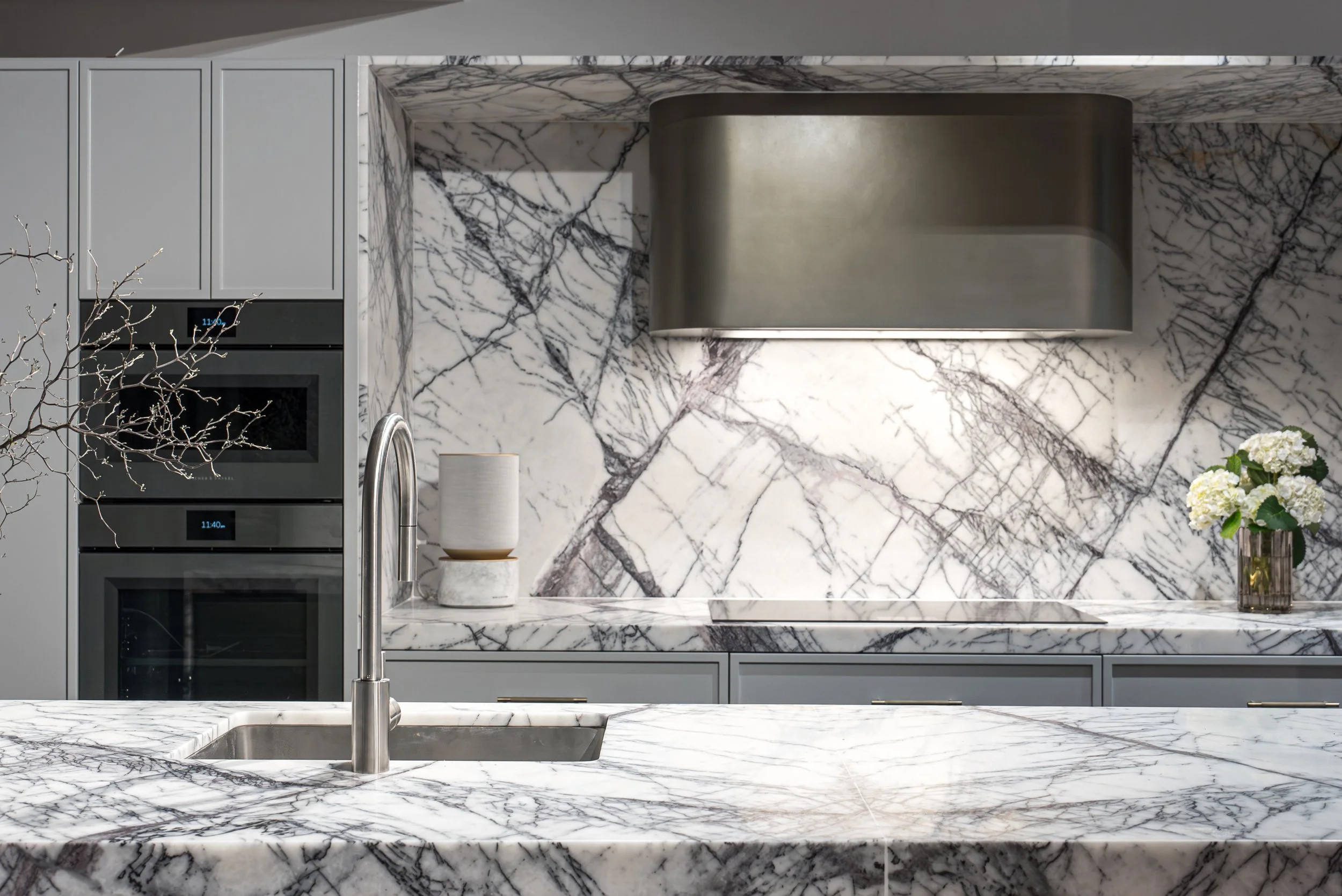 Rangehood - Gold Nickel Smooth