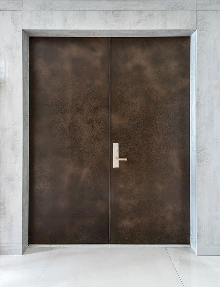 Doors · Bronze Fine Lunar Black Florentine — Bronze Fine Lunar Black Florentine