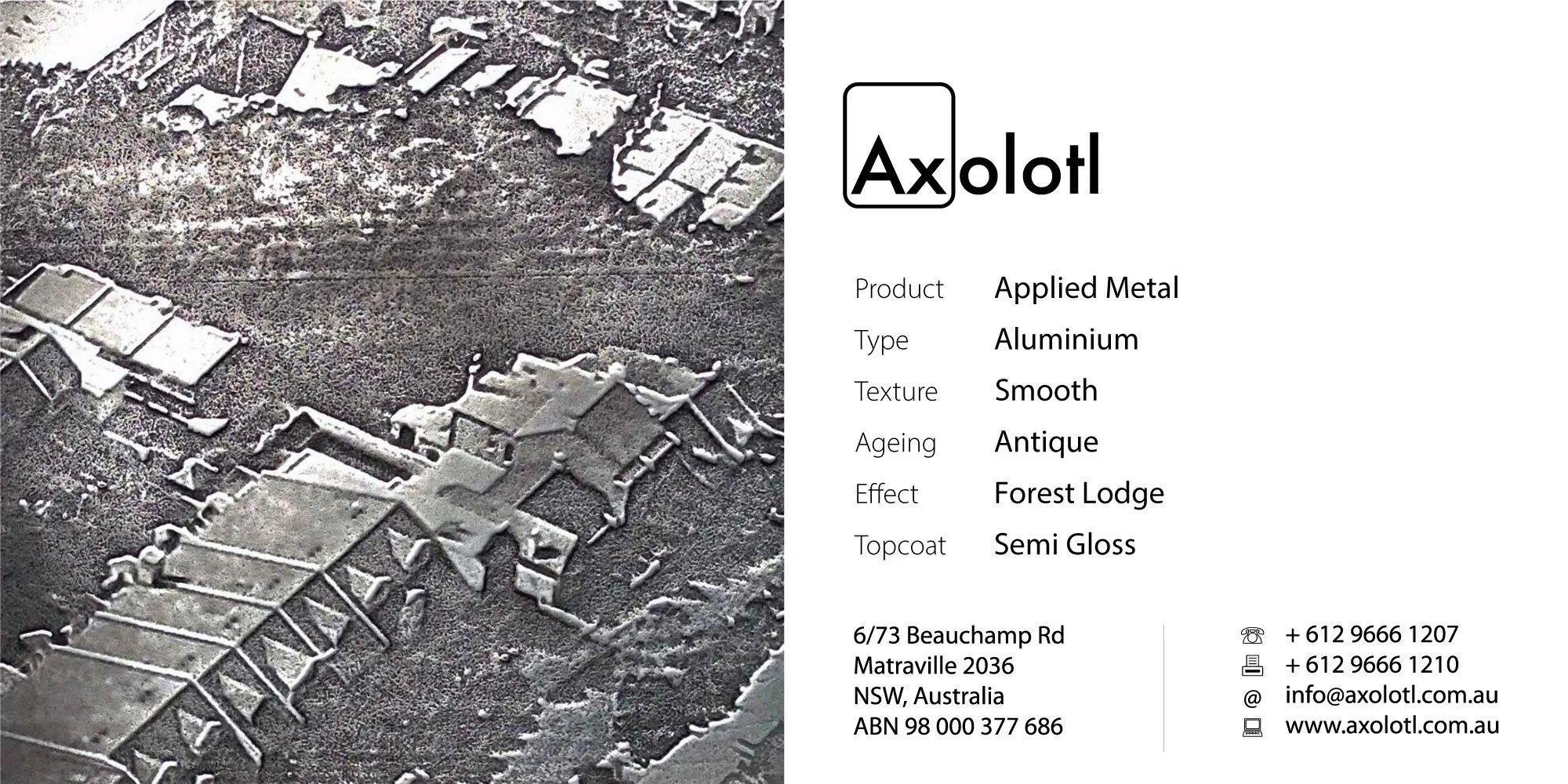 Aluminium — Antique Custom3D Print Forest-Lodge