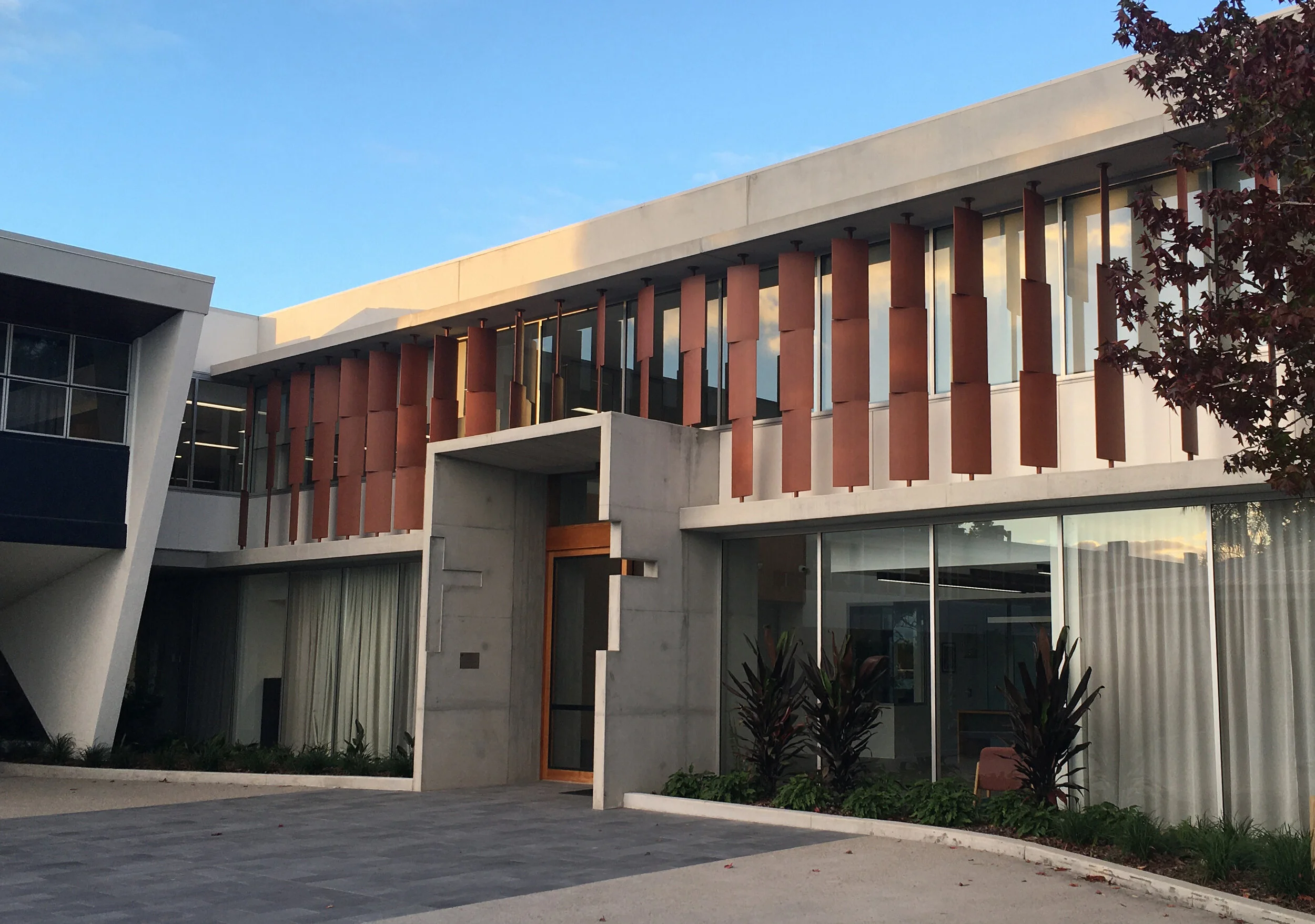 Terracotta Custom Louvres Aquinas College