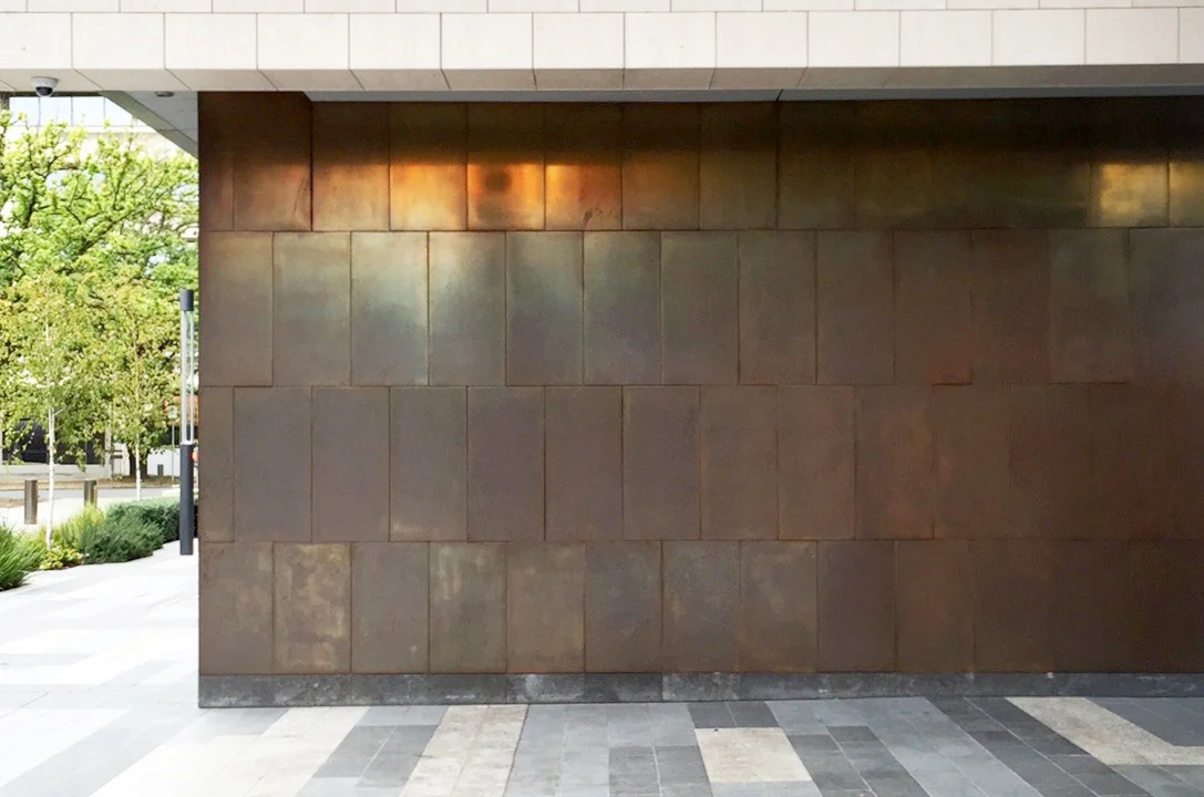 4NC | Copper Brown Florentine Sheet Metal