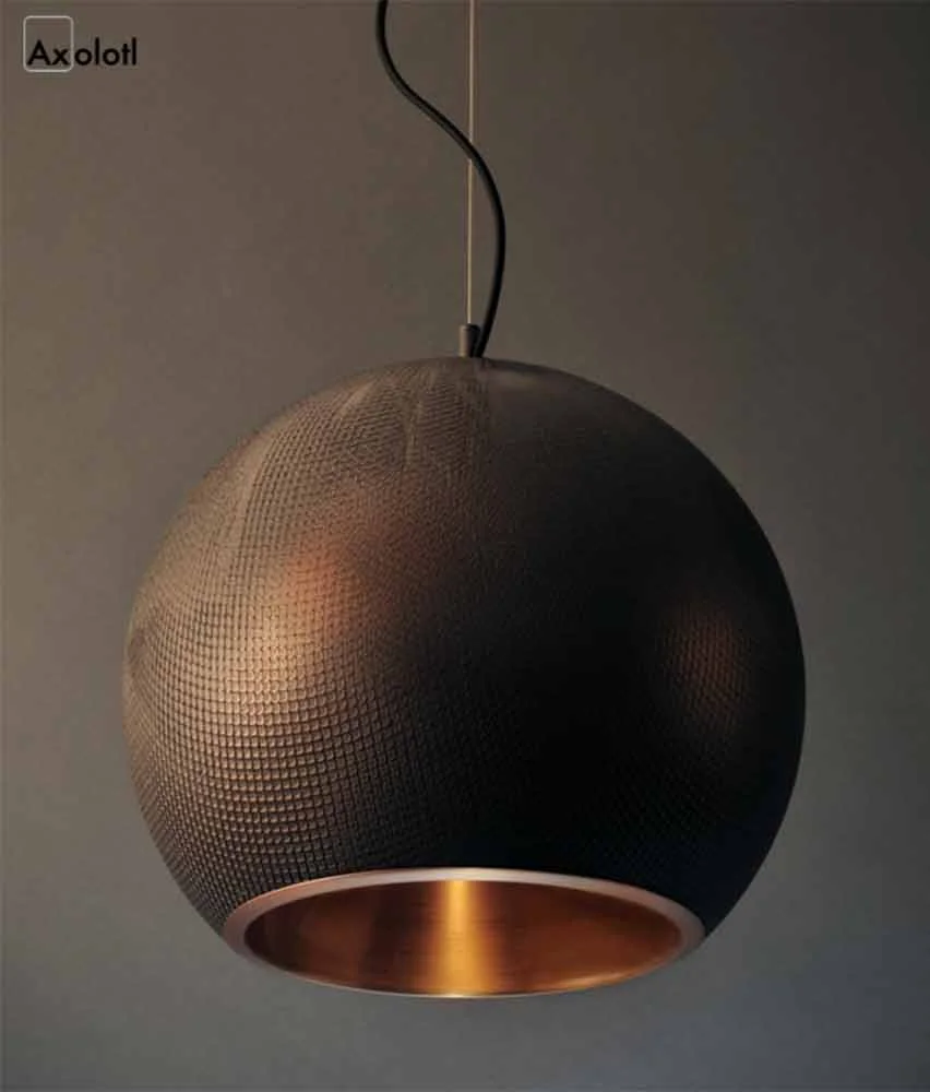 Viper Pendant Light | Copper and Graphite Viper