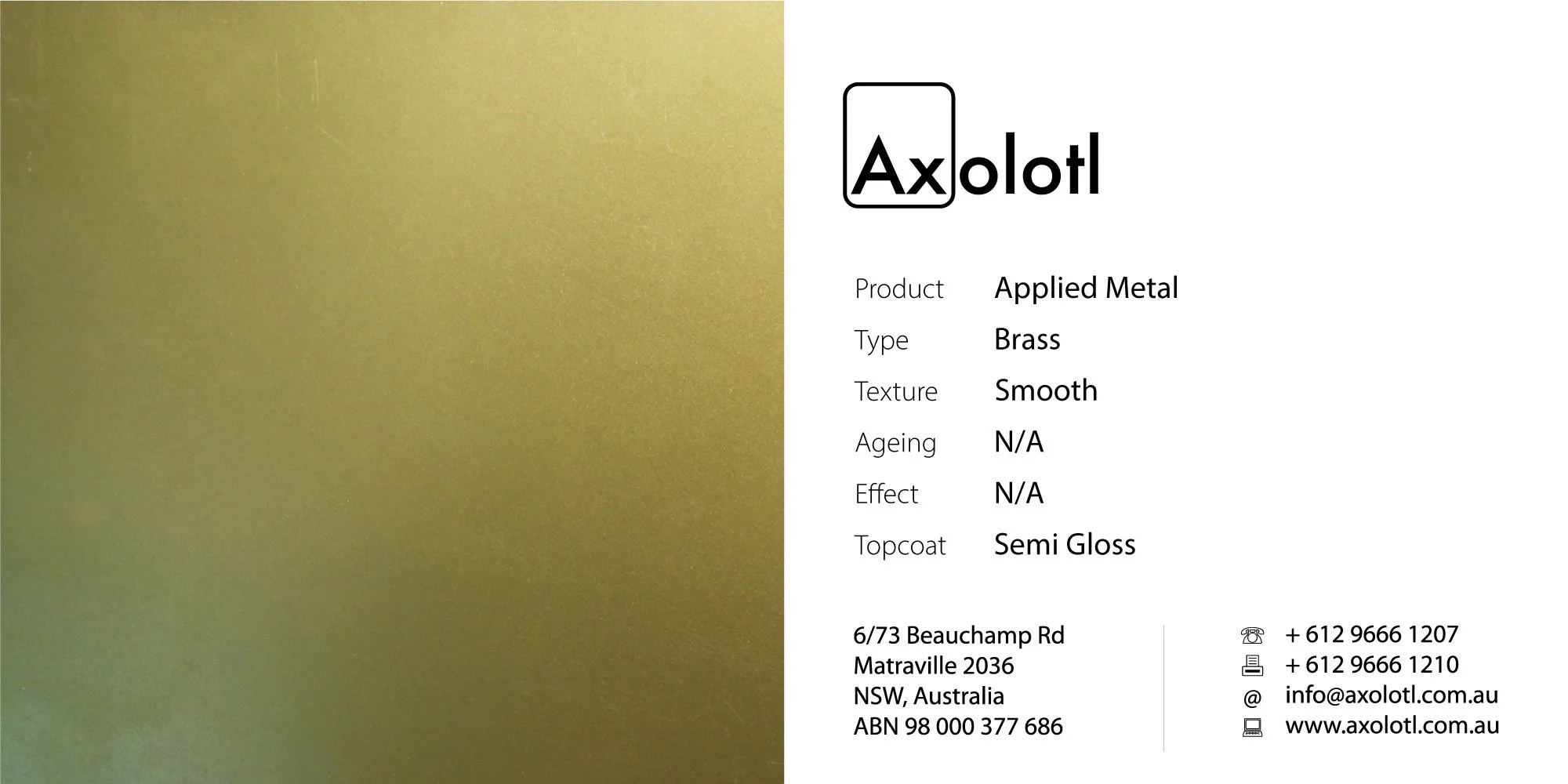 Brass — Smooth Copy