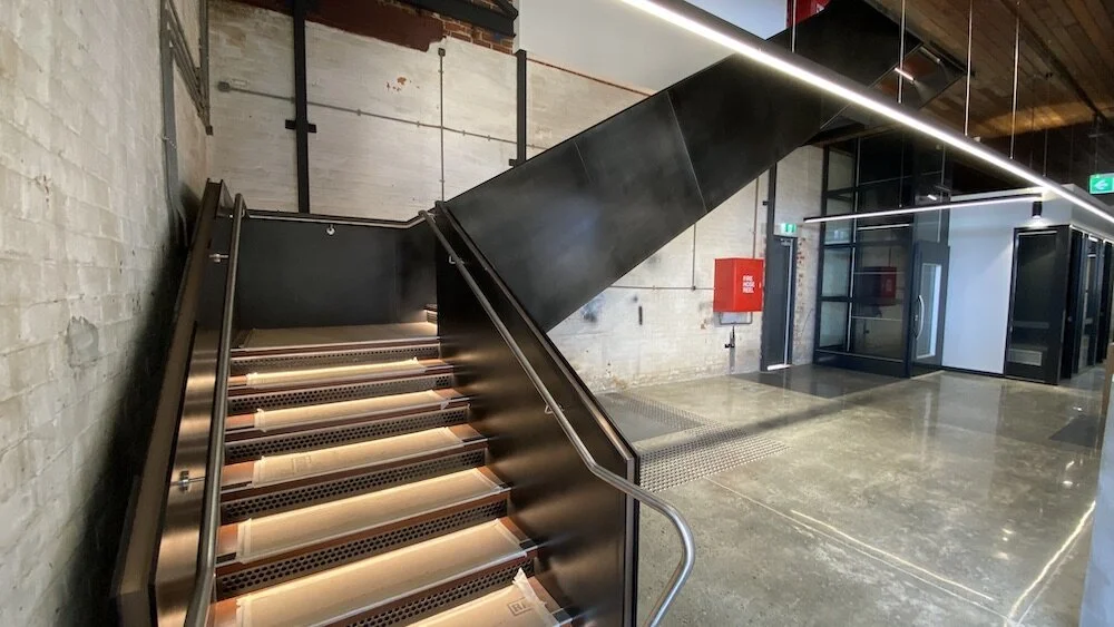 Black Steel Balustrade