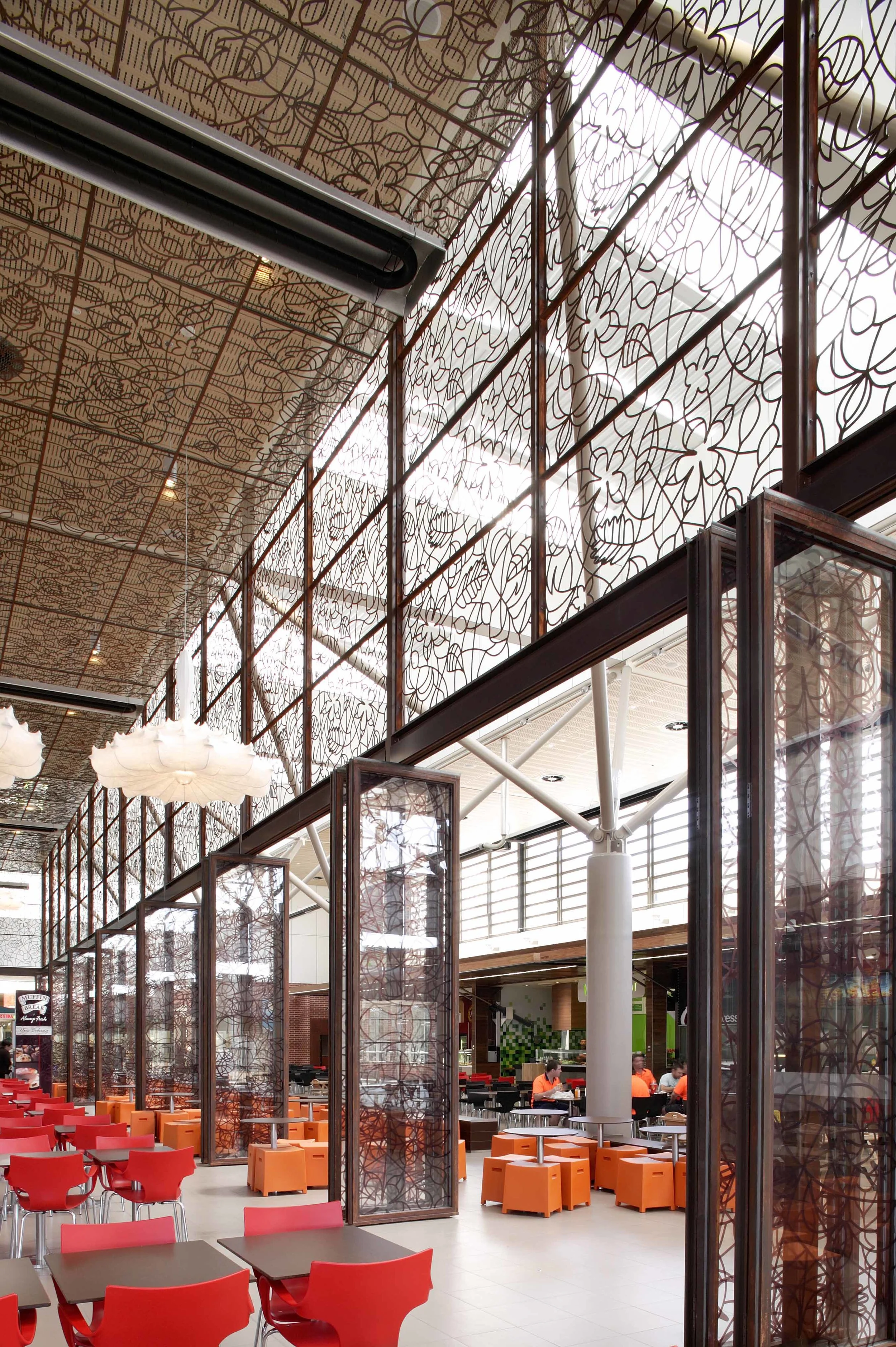 Rouse Hill Laser Cut Screens | Brown Rust