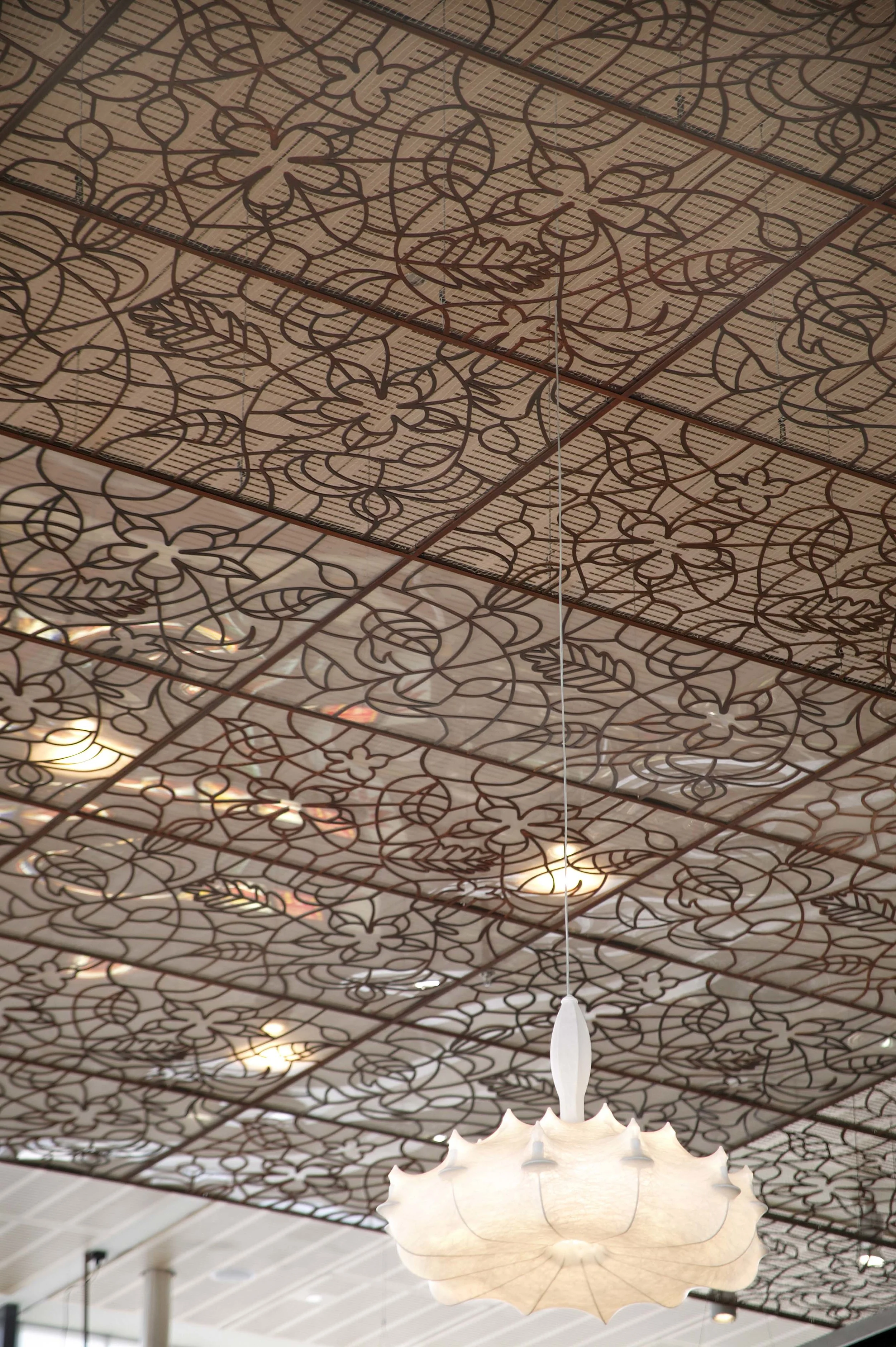 Rouse Hill Laser Cut Screens | Brown Rust