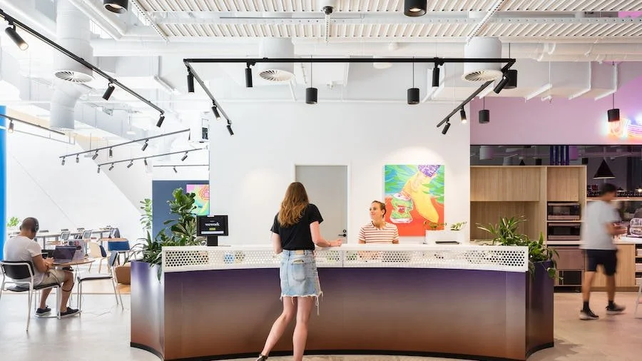 383 George Street · Spectrum reception desk