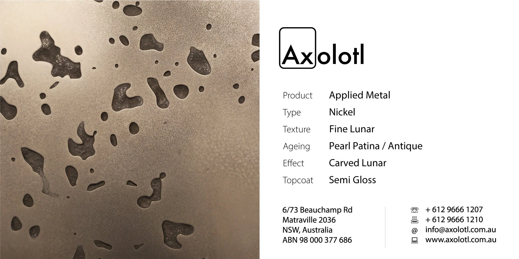 Nickel — Carved Lunar Pearl