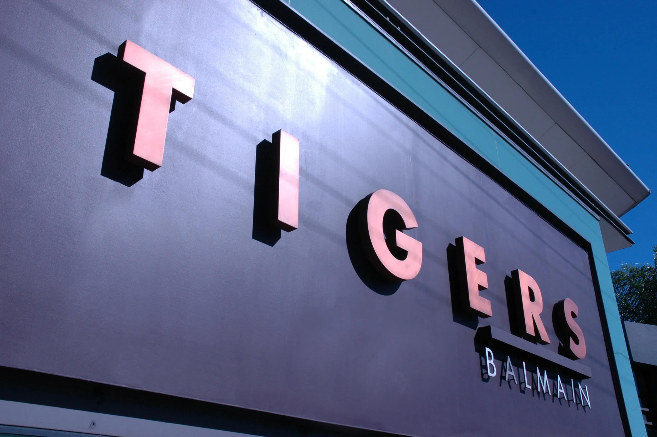 Balmain Tigers Signage