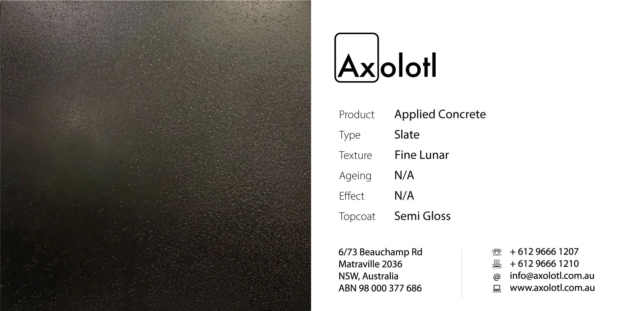 Slate Fine Lunar