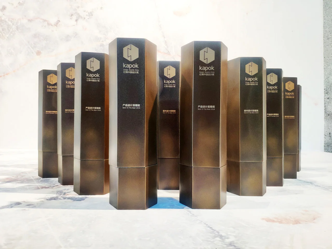 Kapok Design Awards | Bronze Black Florentine
