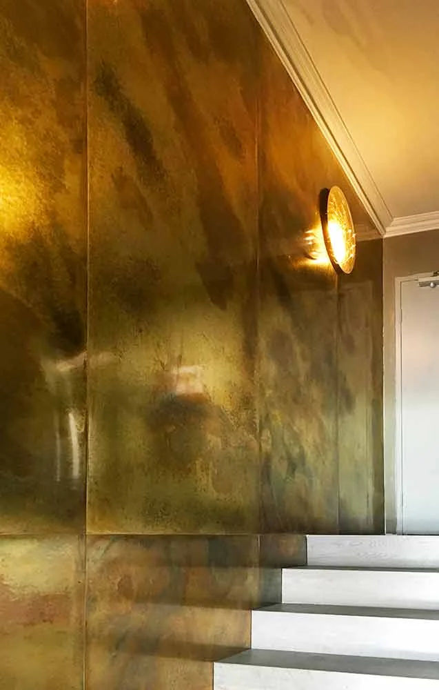 Brass Sheet Metal - Pearl Patina