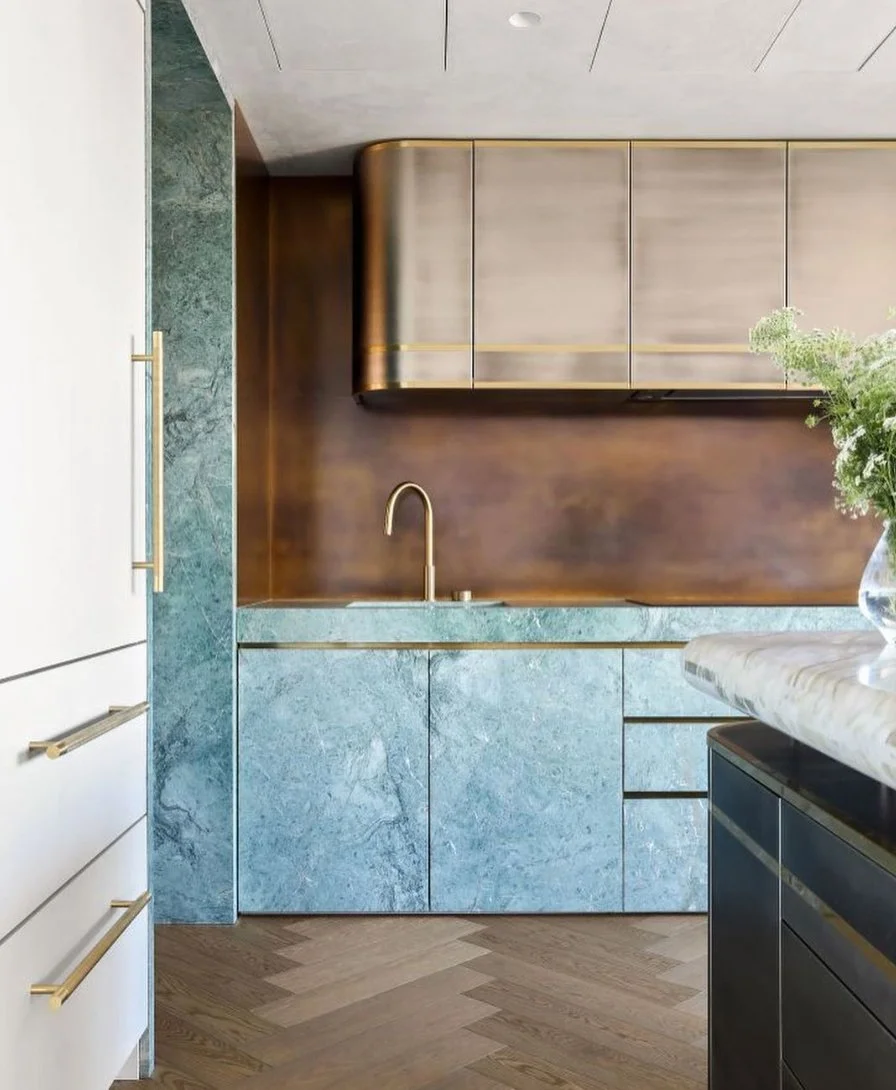 Brass Brown Florentine Poco