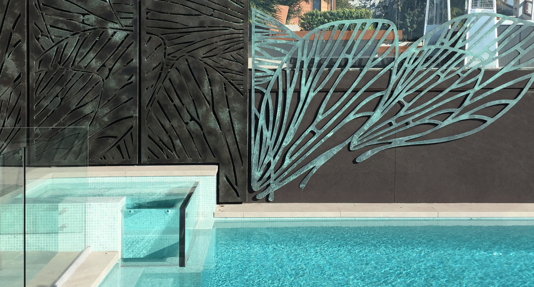 Bronze Cast Black Florentine &amp; Verdigris Patina