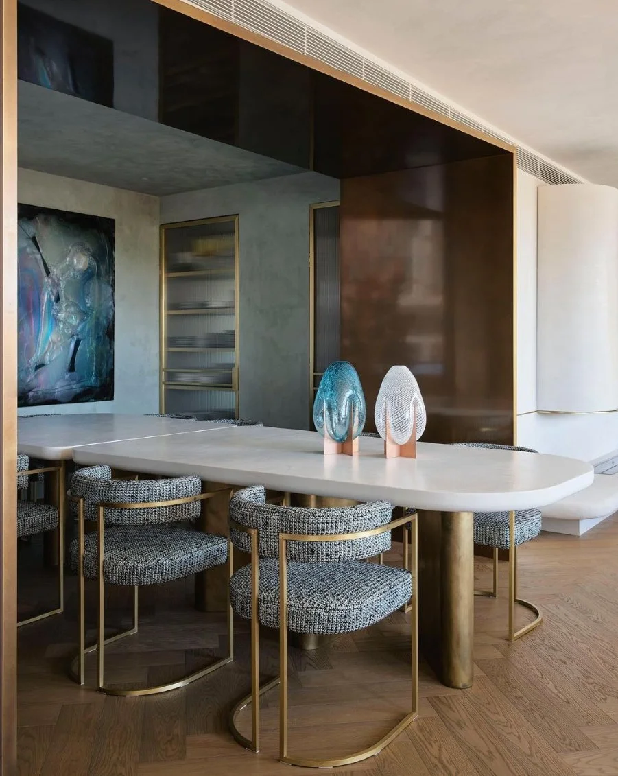 Brass Brown Florentine Poco