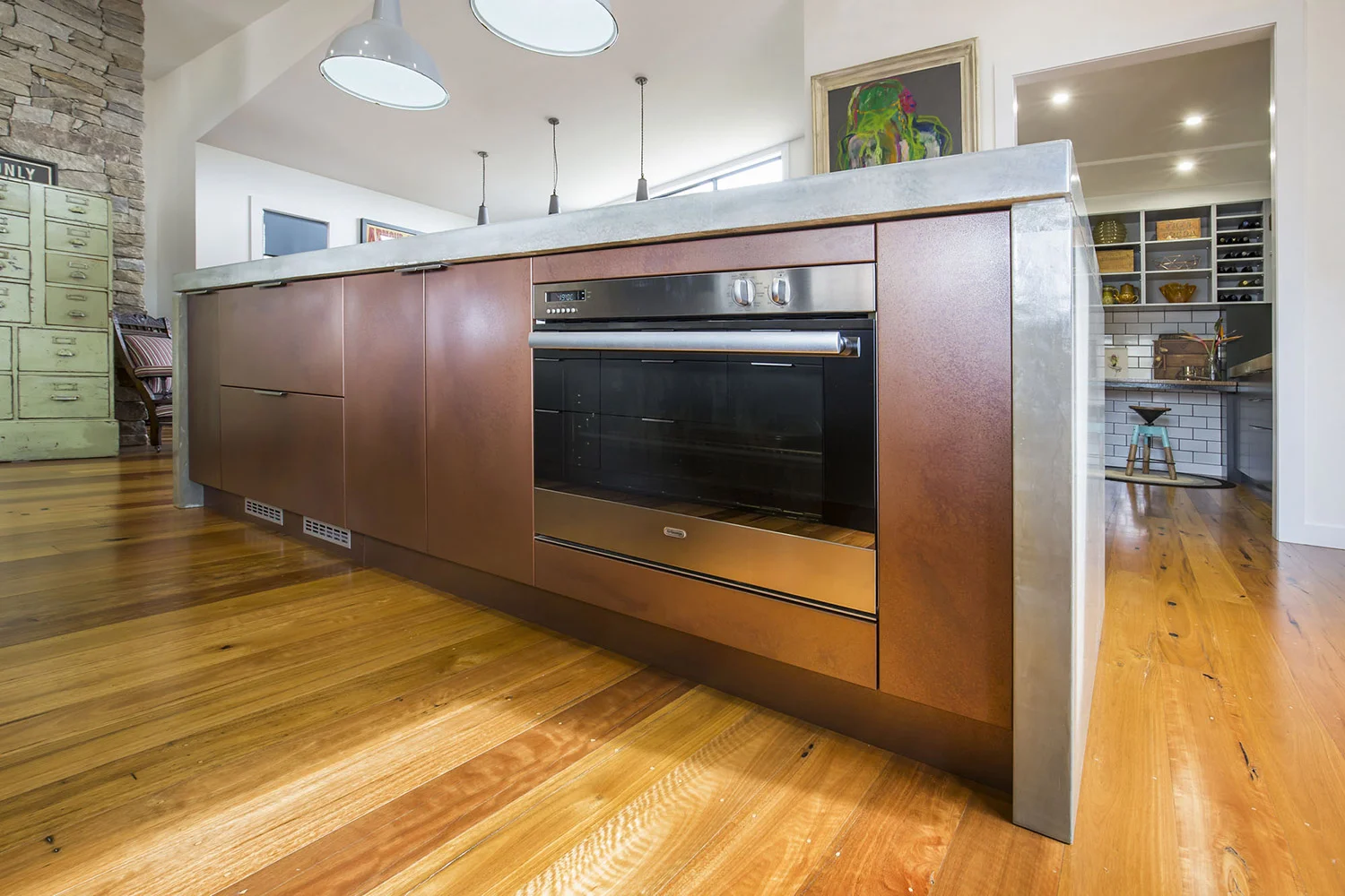 Copper Fine Lunar Pearl Patina | Dan Kitchens Australia - www.dankitchens.com.au