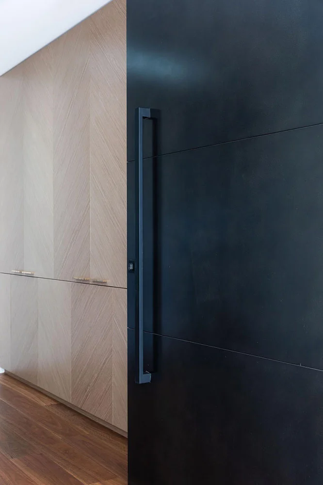 Doors · Nickel Smooth Rolled Black Florentine — Nickel Smooth Rolled Black Florentine