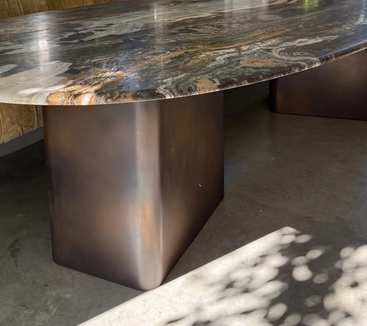 Bronze Brown Florentine Table Legs Tigmi Trading Dissh CEO Lucy Henry Hicks