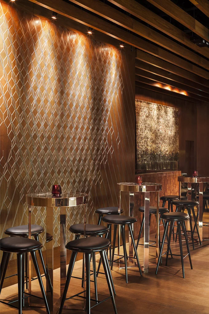Timber Link - Bronze on Timber Veneer