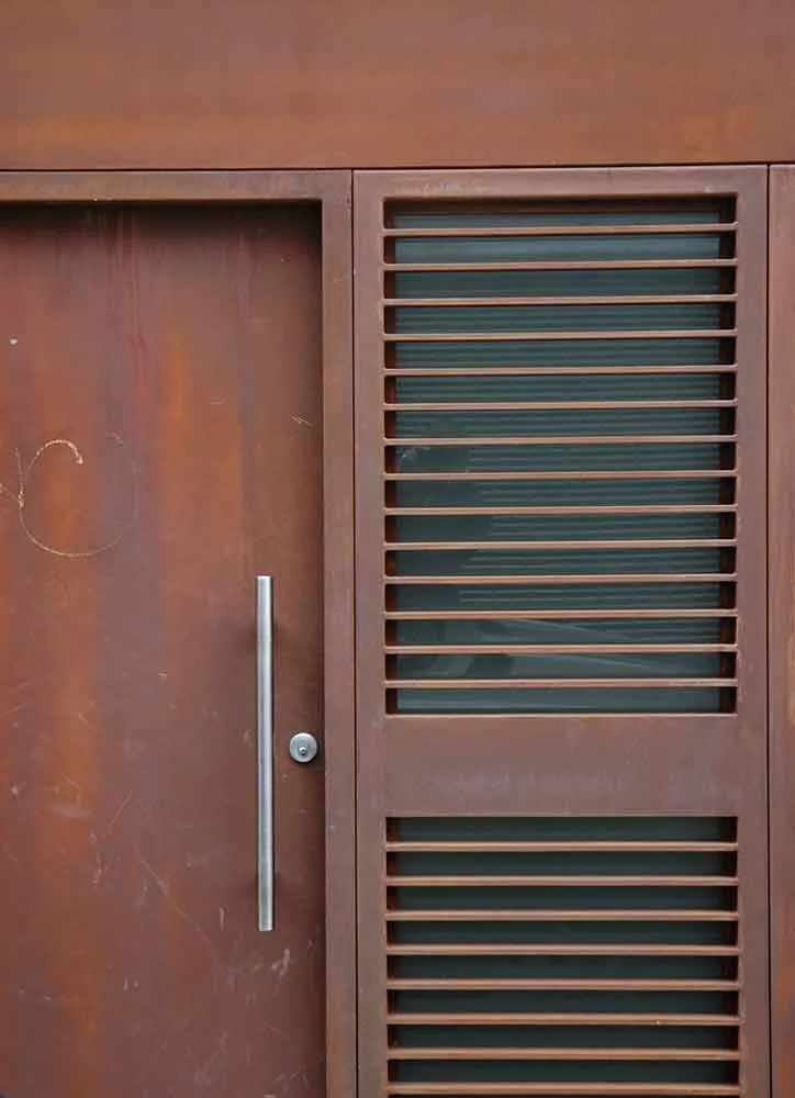 Brown Rust Facade