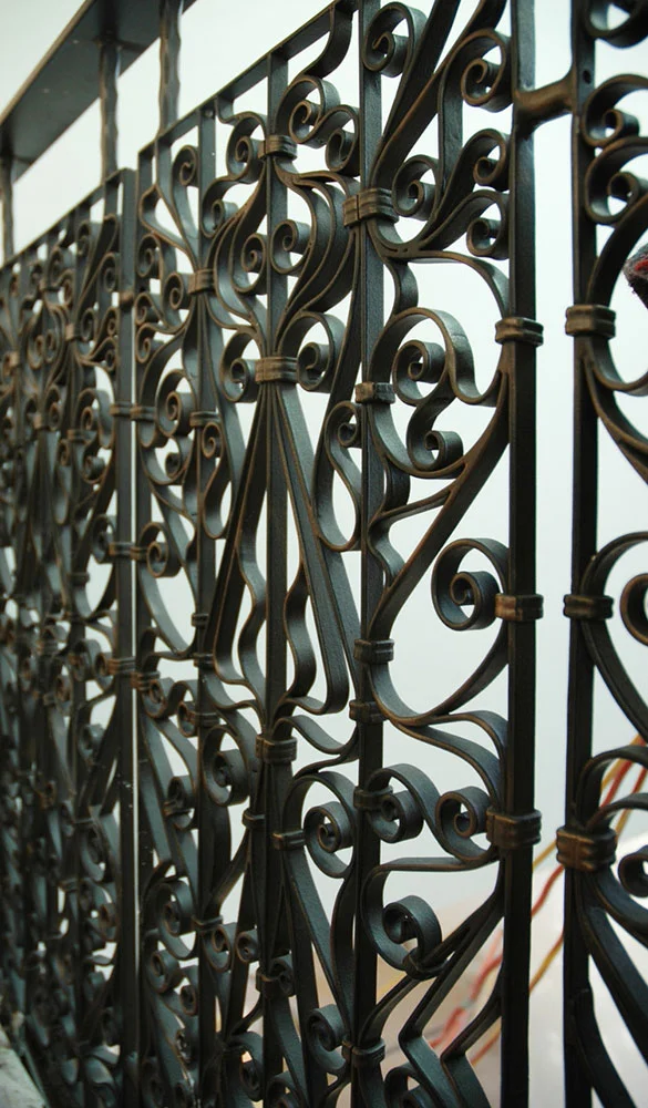Bronze Cast Florentine Metal Balustrade