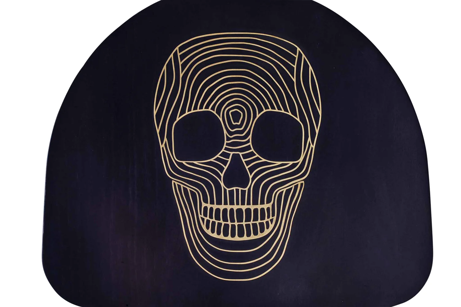 David Caon - Ghillie Chair | Brass Timber Link Skull