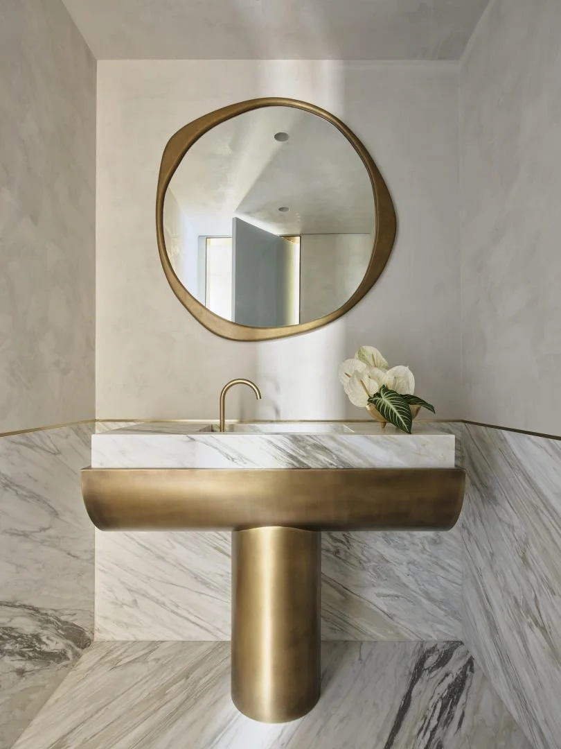 Brass Brown Florentine Poco