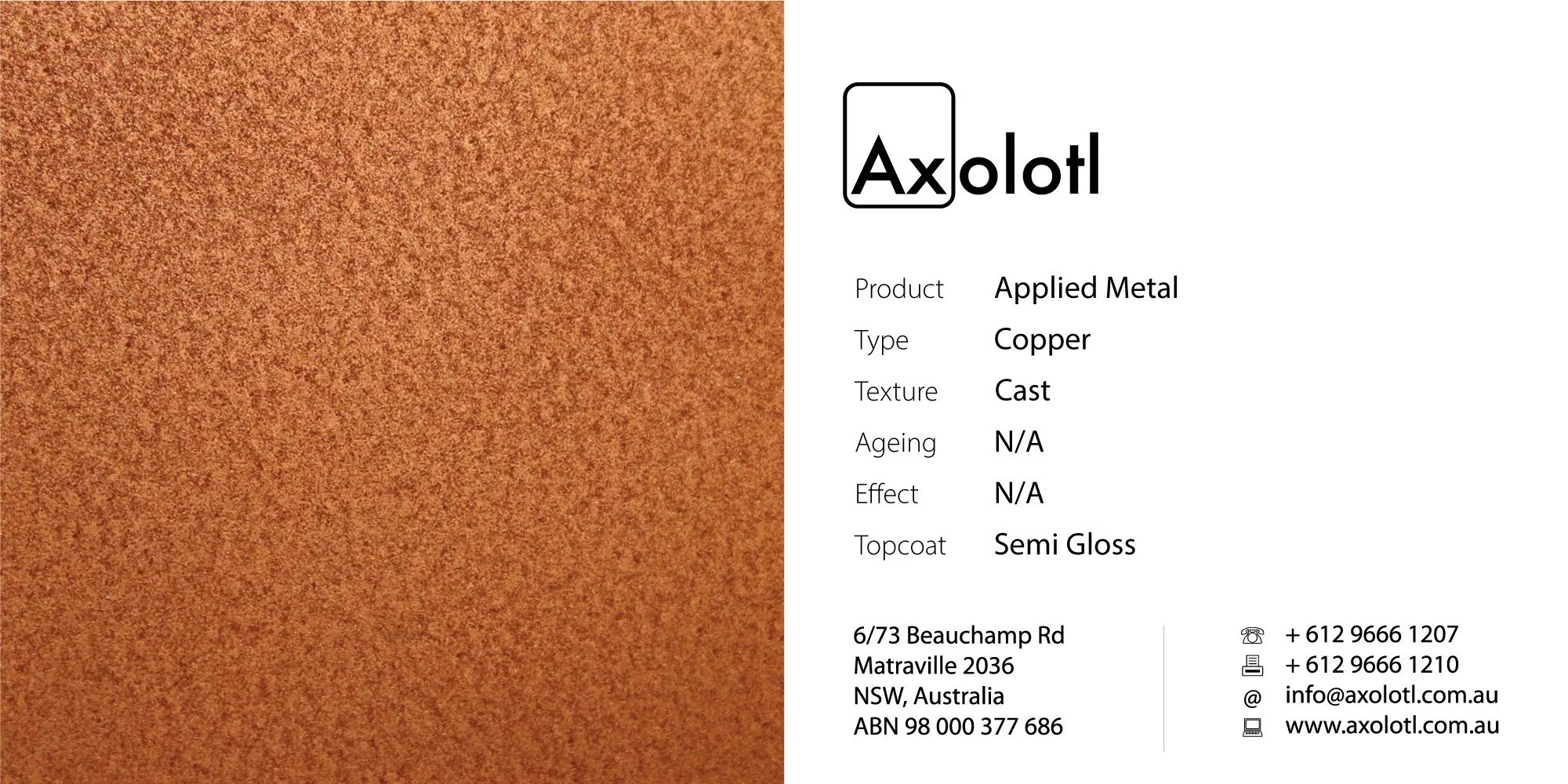 Copper — Cast
