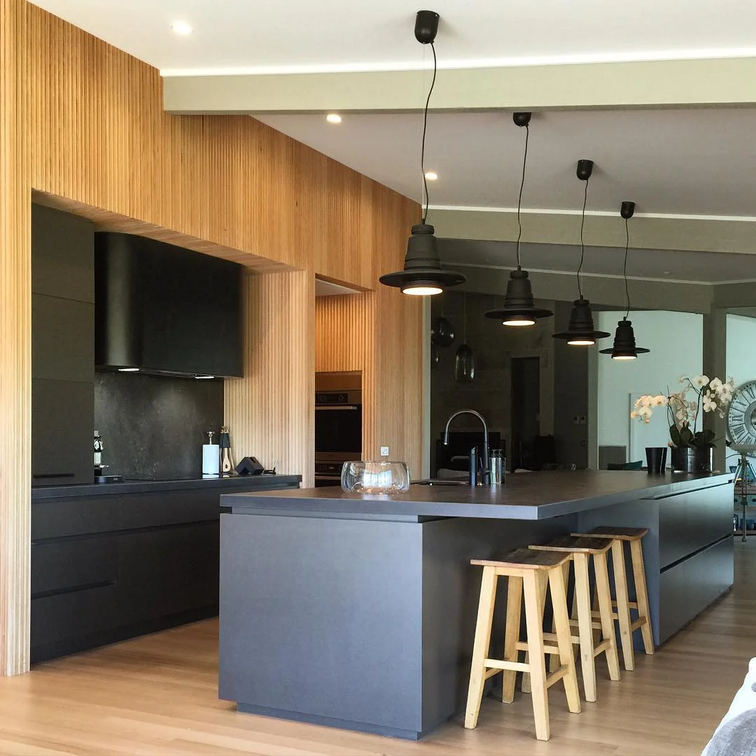 Black Zinc Sheet Metal | Range Hood
